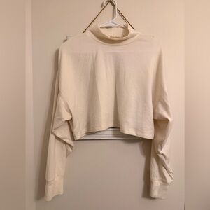 Altard state Elegant Cream Women's Crop Top